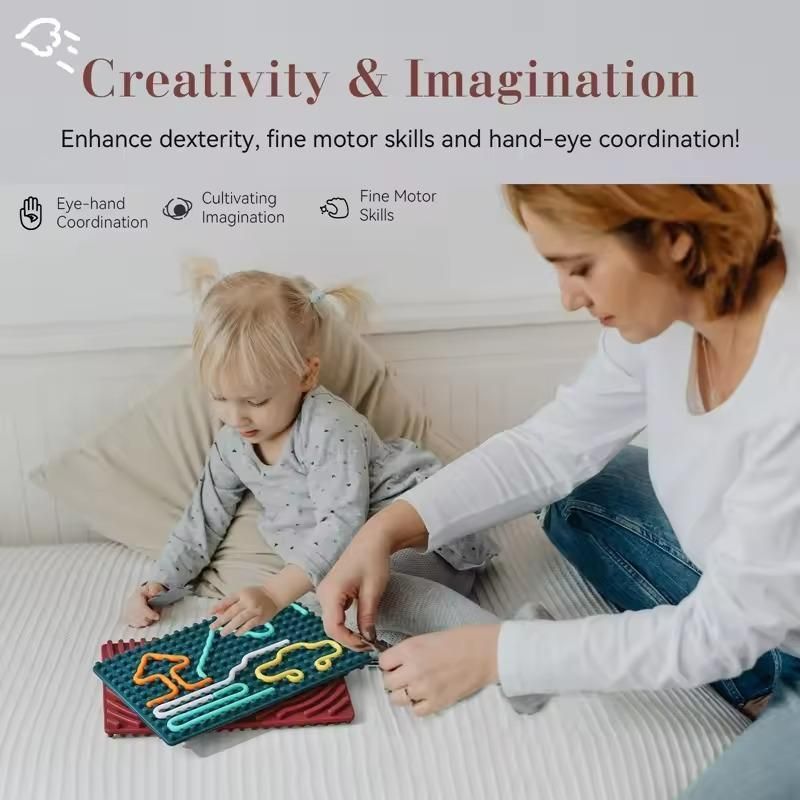 Reetrix Montessori Toys Sensor Activity Board