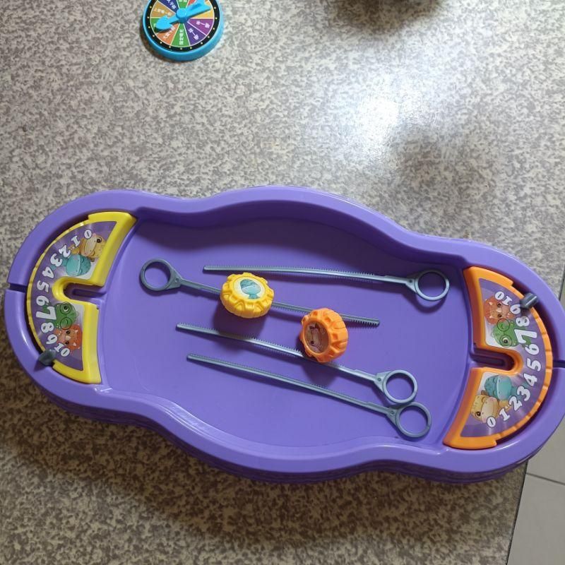 Reetrix Dino Battle Gyro Spinning Toys & Fun Board Games for Kid's