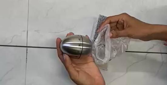 Reetrix Egg Shaped Stainless Steel Timer