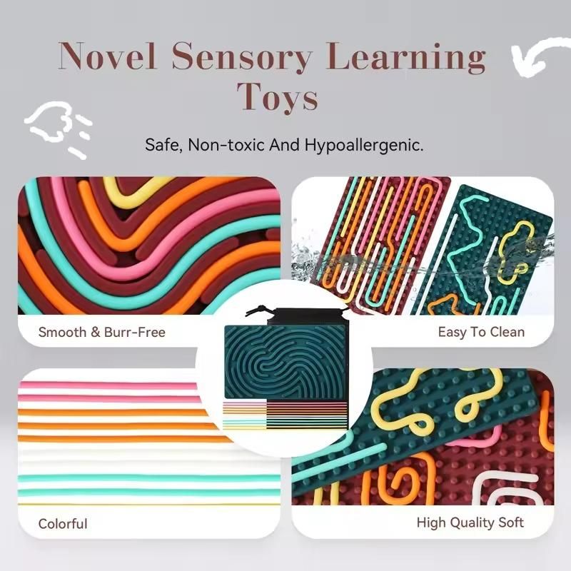 Reetrix Montessori Toys Sensor Activity Board