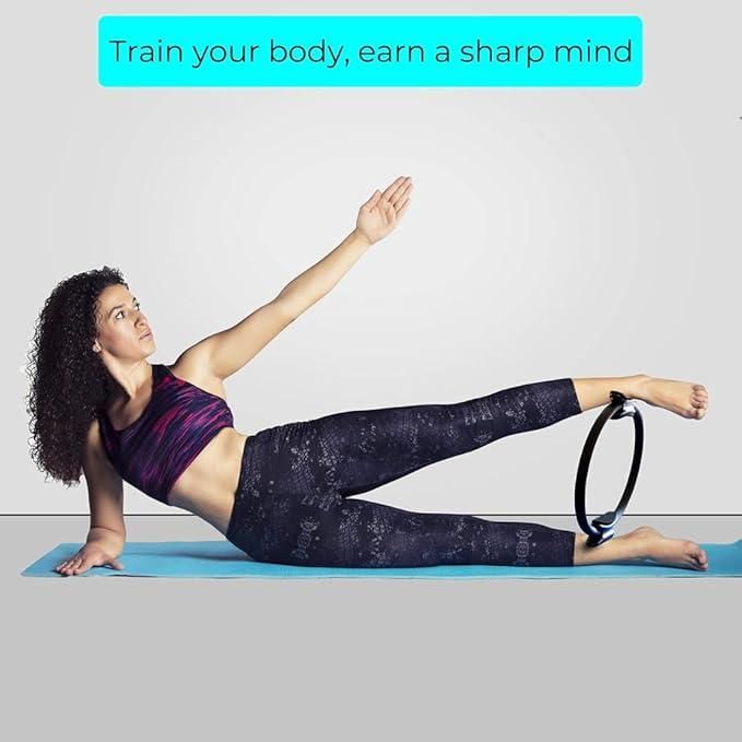 Reetrix Fitness Ring Circle - Lightweight with Foam Padded Handles