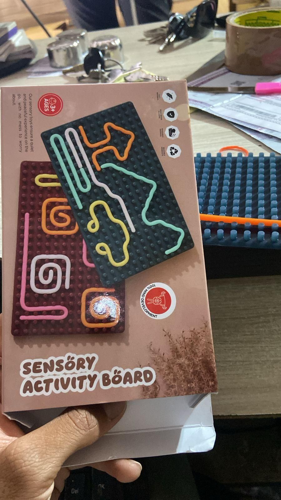 Reetrix Montessori Toys Sensor Activity Board
