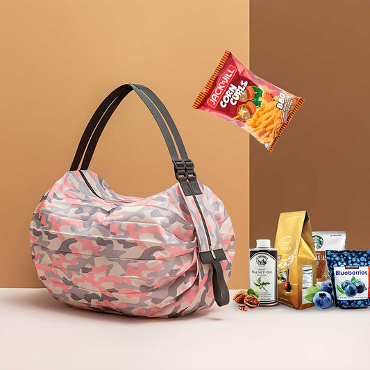Reetrix Two Pieces Foldable Shopping Bag