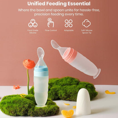 Reetrix Premium Baby Food Squeeze Feeder Spoon