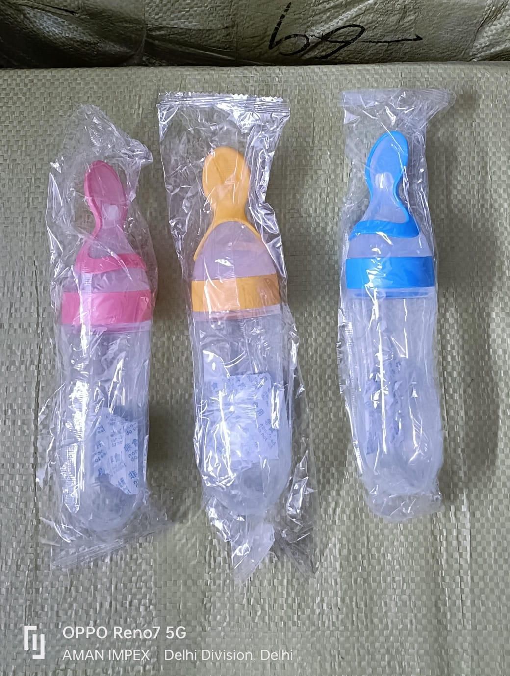 Reetrix Premium Baby Food Squeeze Feeder Spoon