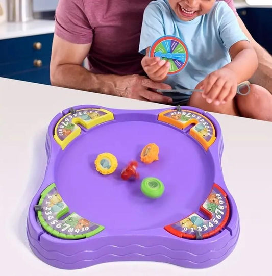 Reetrix Dino Battle Gyro Spinning Toys & Fun Board Games for Kid's