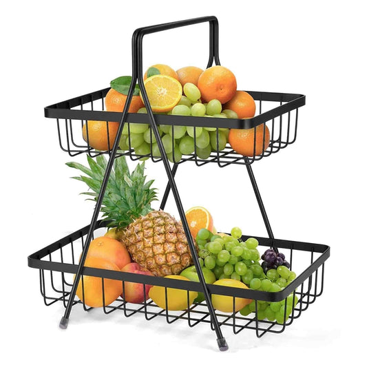 Reetrix 2 Tier Fruit and Vegetable Basket