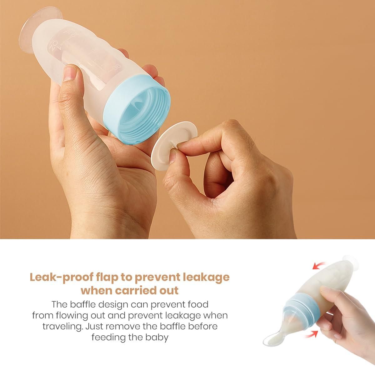 Reetrix Premium Baby Food Squeeze Feeder Spoon