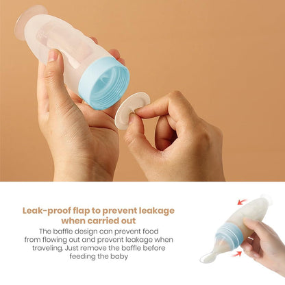 Reetrix Premium Baby Food Squeeze Feeder Spoon