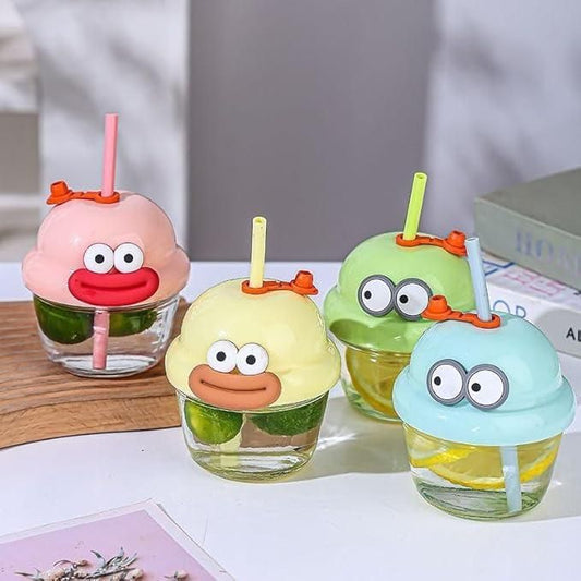 Reetrix Cartoon Glass Cup 210 ml