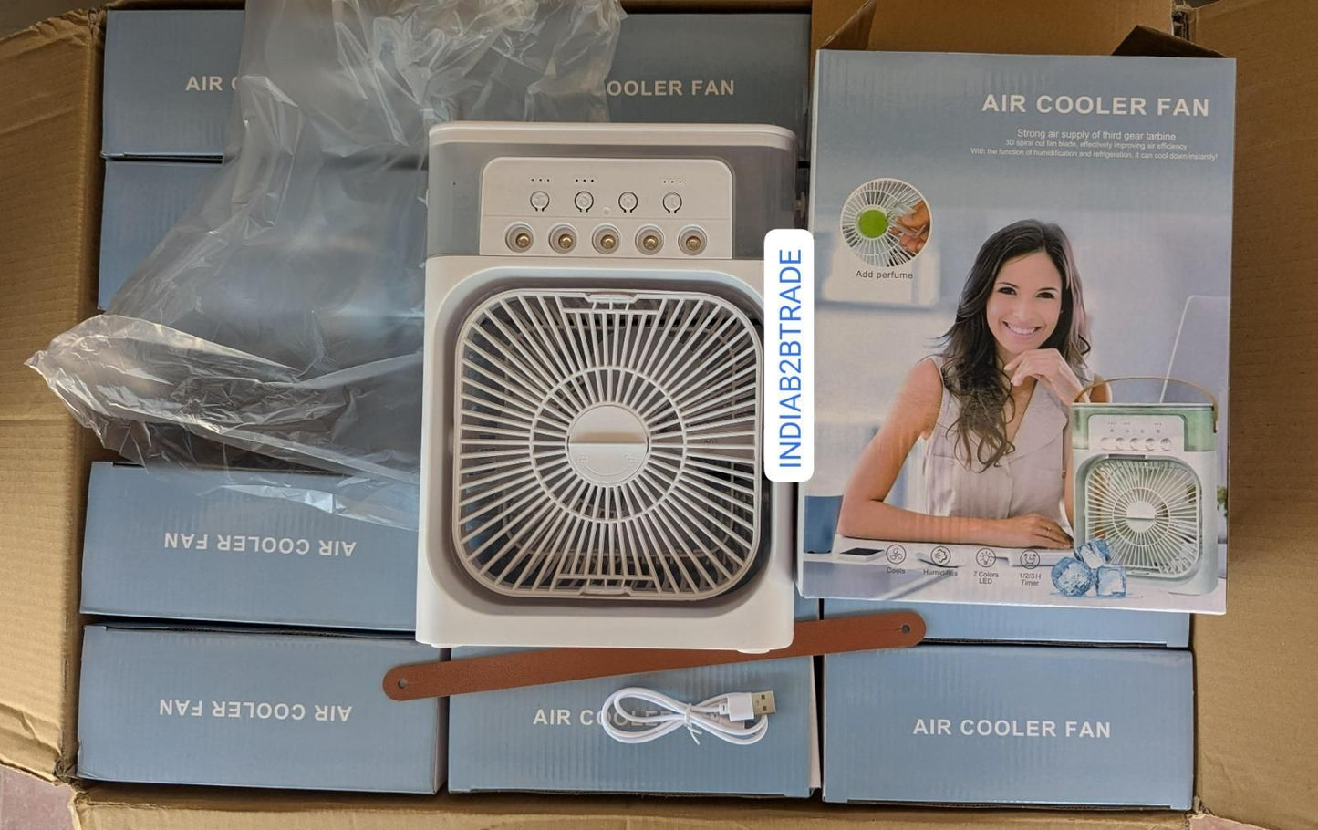 Reetrix Fan Air Cooler fan USB Electric FanFan Air Cooler fan USB Electric Fan