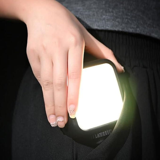 Reetrix LED Video Light with Phone Holder Clip