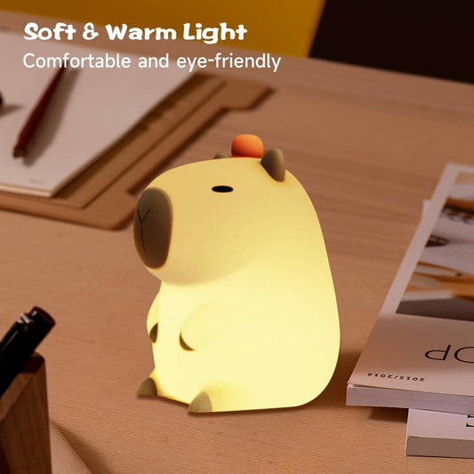 Reetrix USB Rechargable Capybara Night Light
