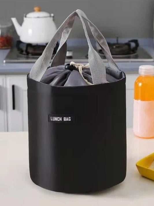 Reetrix Round Insulated Lunch Bag – Portable & Thermal Food Storage Tote