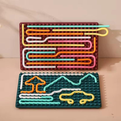 Reetrix Montessori Toys Sensor Activity Board