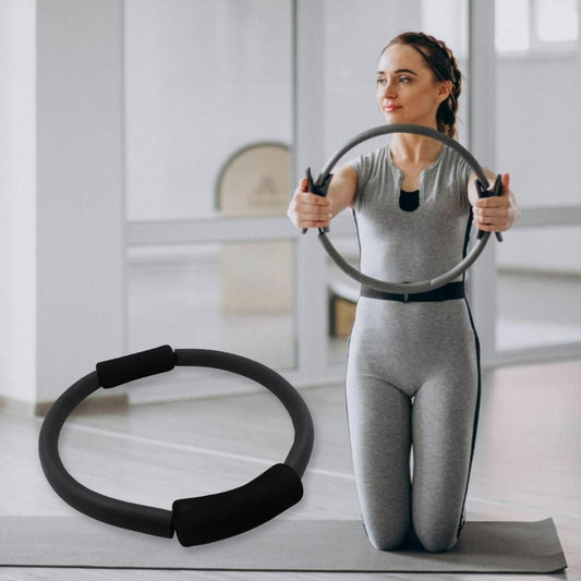 Reetrix Fitness Ring Circle - Lightweight with Foam Padded Handles