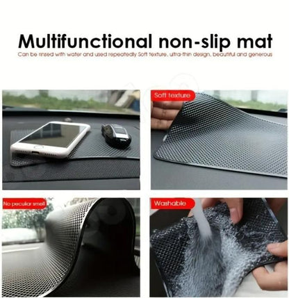 Reetrix High-Temperature Resistant Silicone Car Dashboard Mat - Non-Slip