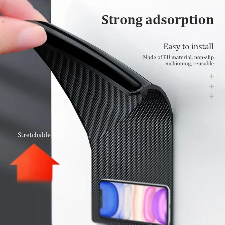 Reetrix High-Temperature Resistant Silicone Car Dashboard Mat - Non-Slip