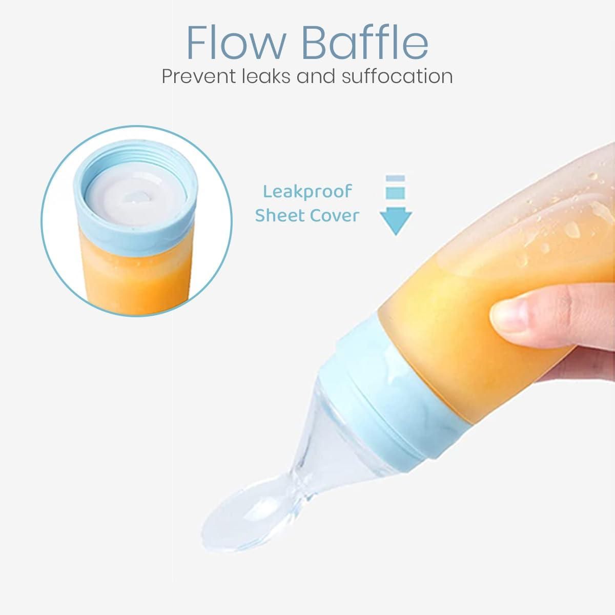 Reetrix Premium Baby Food Squeeze Feeder Spoon